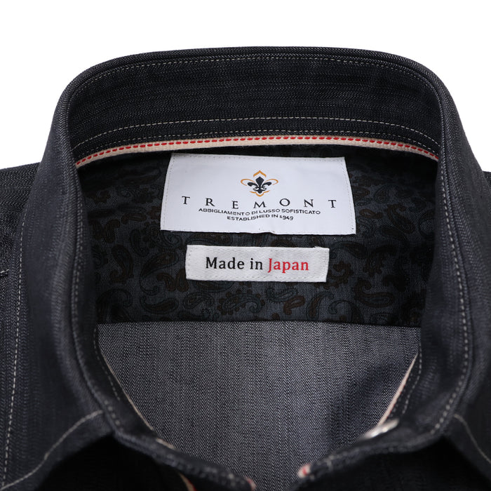 オリジナルステッチデニム（無地）【Made in Japan】 – Mitsumine