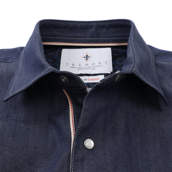 オリジナルステッチデニム（無地）【Made in Japan】 – Mitsumine