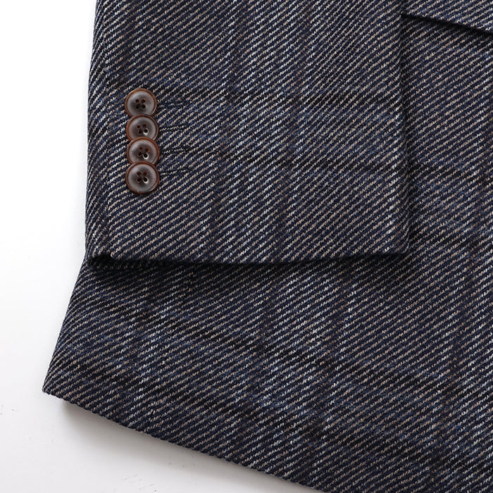 フィレンツェゼニアツイルチェックジャケット【Made in Japan