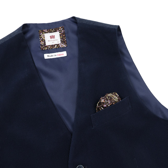 トリコットコーデュロイベスト【Made in Japan】 – Mitsumine Online Shop