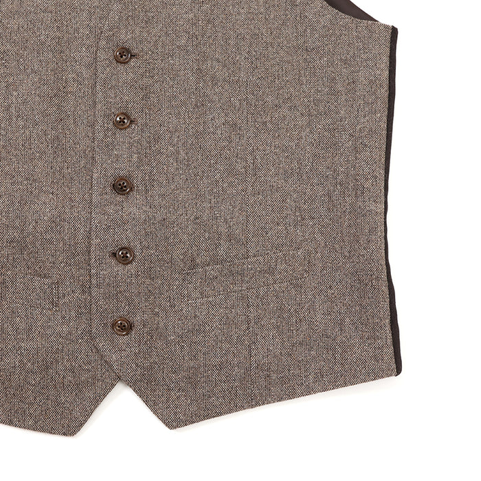 尾州ツィードホームスパンベスト【Made in Japan】 – Mitsumine Online