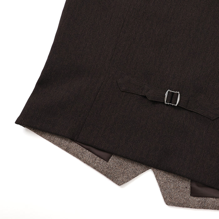 尾州ツィードホームスパンベスト【Made in Japan】 – Mitsumine Online