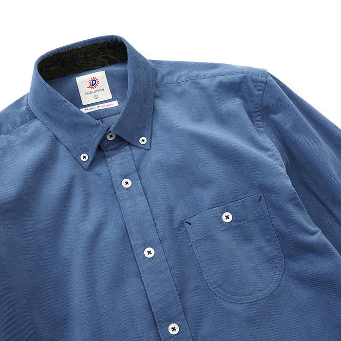 オリジナルコーデュロイボタンダウンシャツ【Made in Japan