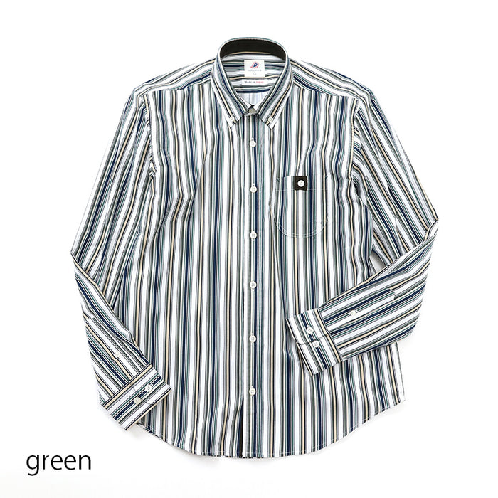オリジナルコーデュロイストライプシャツ【Made in Japan