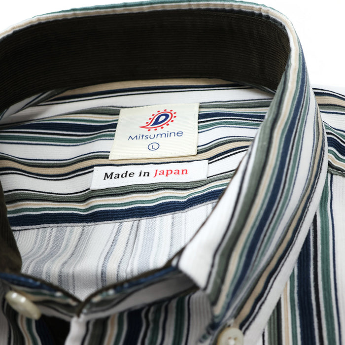 デザイン古着 ストライプコーデュロイシャツ 27 楽天市場】ST JOHN'S BAY コーデュロイ ジップアップ 長袖シャツ