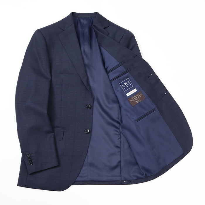 b*6様 SHIPS カノニコ 春秋スーツ 48 日本製 SHIPS: VITALE BARBERI CANONICO 120'S フランネル スーツ