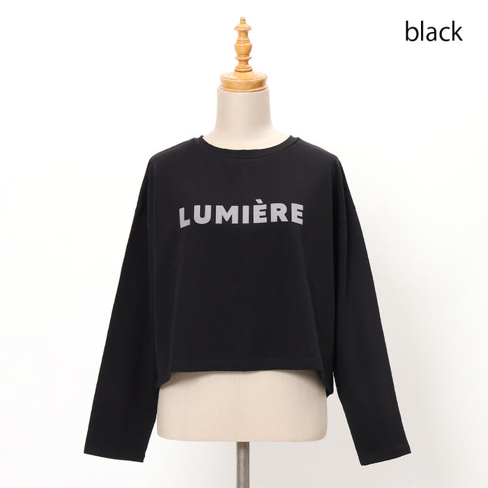 トップス lumiere LUMIEREショート丈ロンTシャツ – Mitsumine Online Shop