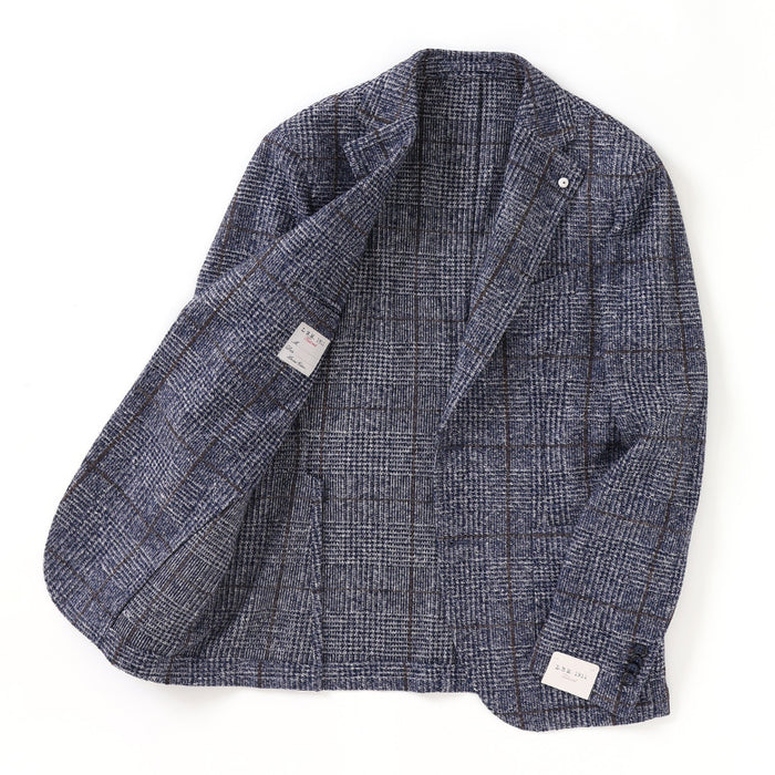 LBMジャックレギュラーチェックジャケット【Made in Italy