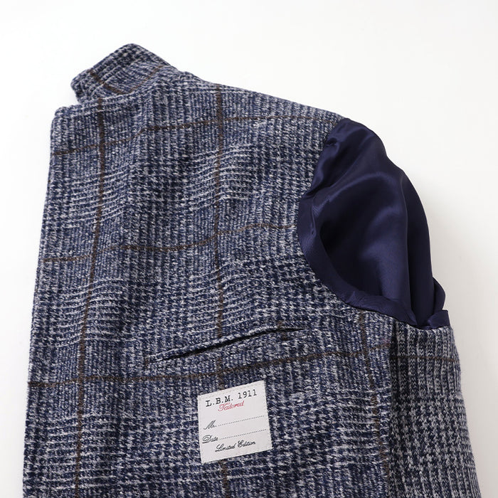 LBMジャックレギュラーチェックジャケット【Made in Italy