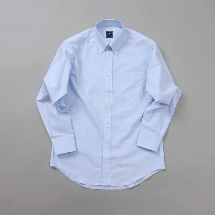 rough:swell ボタンダウンシャツ XL 青 rough:swell ボタンダウンシャツ XL 青