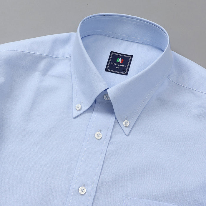 BRIEFING ボタンダウンシャツ ホワイト WORK WEAR SUIT 究極の半袖ボタンダウンシャツ【返品不可商品