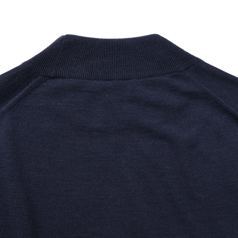 JOHN SMEDLEY モックネック ニット【Made in GBR】