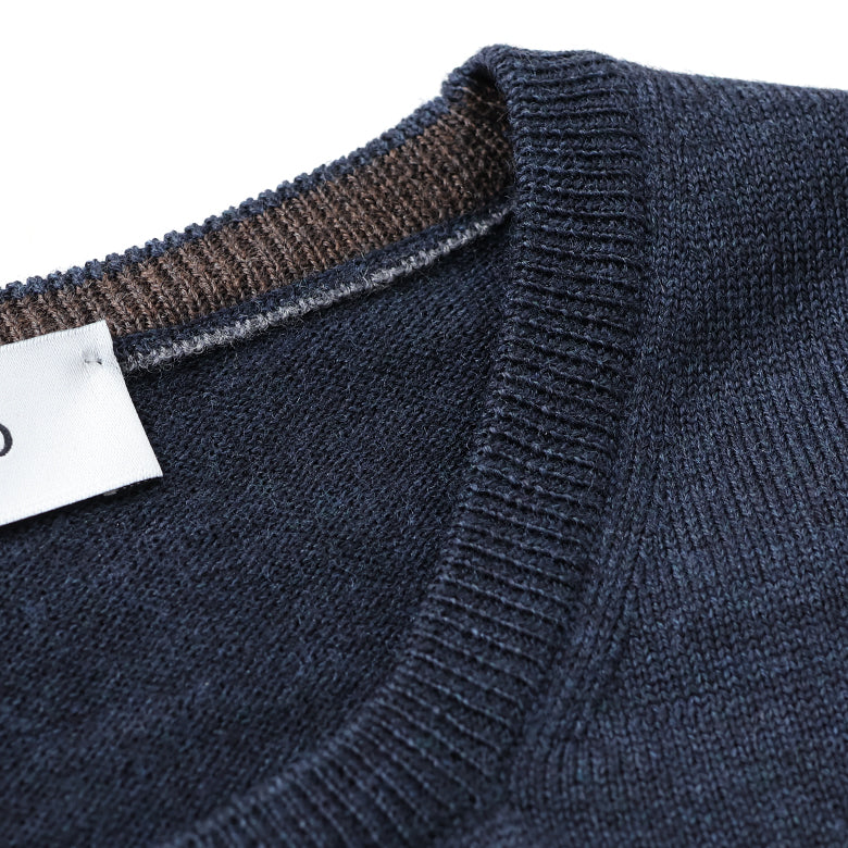 GRAN SASSO クルーネックニット【Made in Italy】