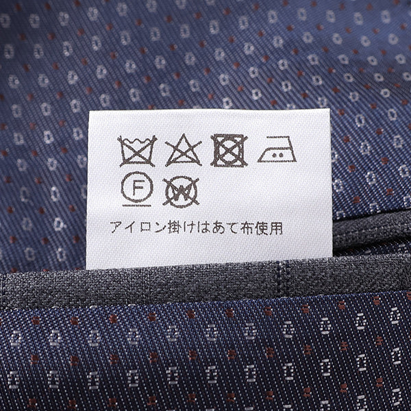 ロロピアーナ チェック スーツセットアップ 黒 チェック AB7 180cm Cloudstyle】グレンチェック スリーピース チェック柄