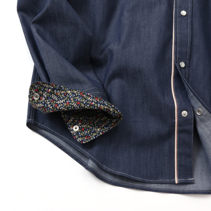 ストレッチデニムシャツ【Made in Japan】 – Mitsumine Online Shop