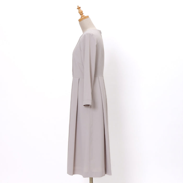 ジョーゼット前プリーツワンピース – Mitsumine Online Shop