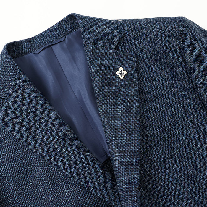 ロロピアーナホップサック無地ジャケット【Made in Japan