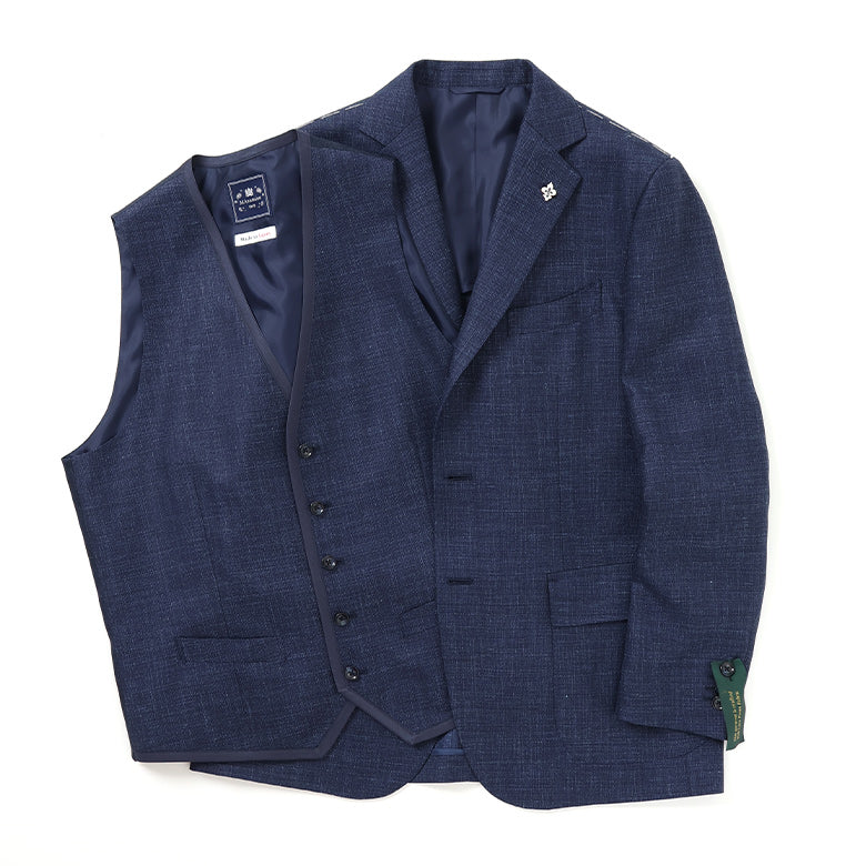 ロロピアーナホップサック無地ジャケット【Made in Japan】