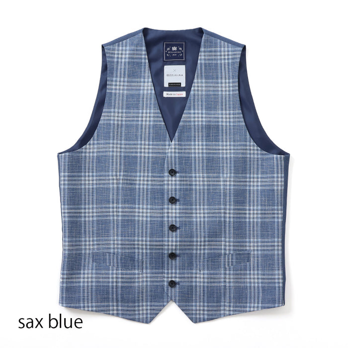 Harris Tweed × Mitsumine ベスト ジレ L チェック ジャケット/ベスト – Mitsumine Online Shop