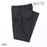 ウォッシャブルチェックパンツ(ノータック)