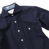 アメリカンコットンシアサッカーシャツ【Made in Japan】