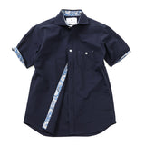 アメリカンコットンシアサッカーシャツ【Made in Japan】