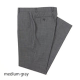 ピン無地パンツ（ノータック）【Made in Japan】