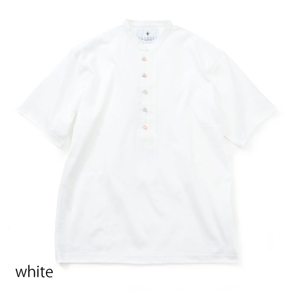 マルチボタンヘンリーTシャツ【Made in Japan】
