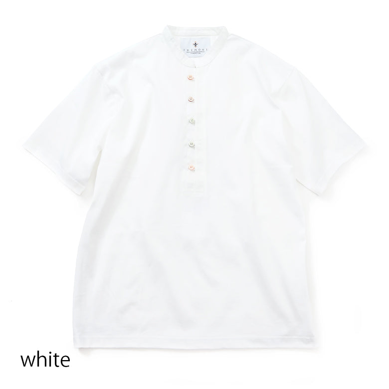 マルチボタンヘンリーTシャツ【Made in Japan】
