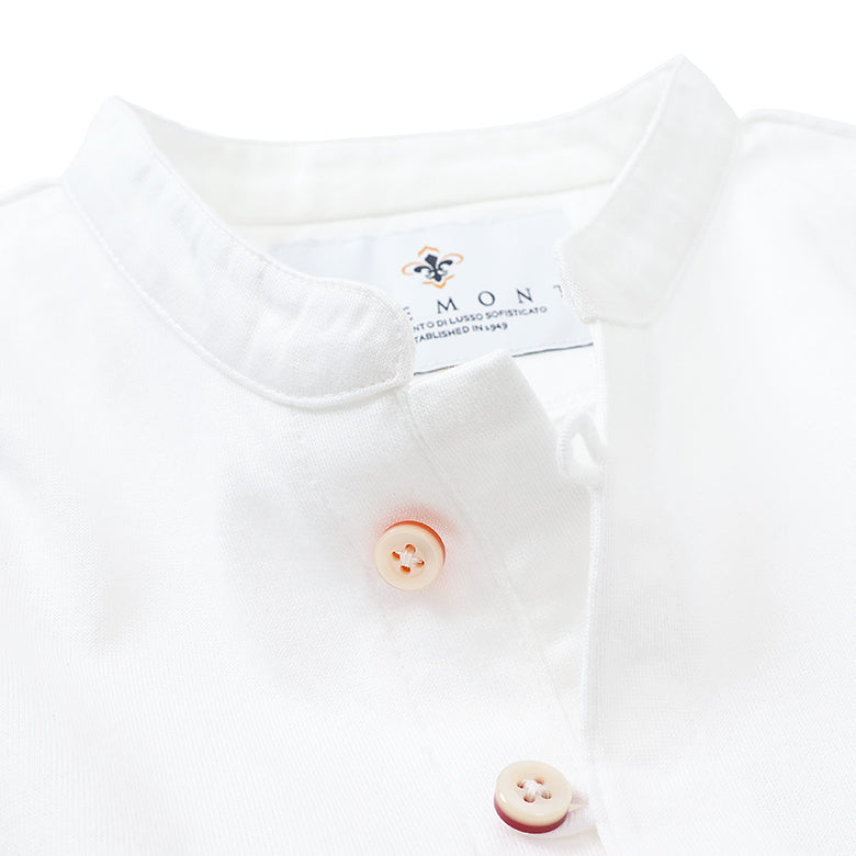 マルチボタンヘンリーTシャツ【Made in Japan】