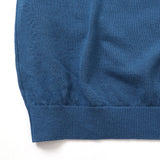 MOONCASTLE 半袖クルーニット【Made in JAPAN】