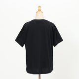 女の子カメラ刺繍Tシャツ
