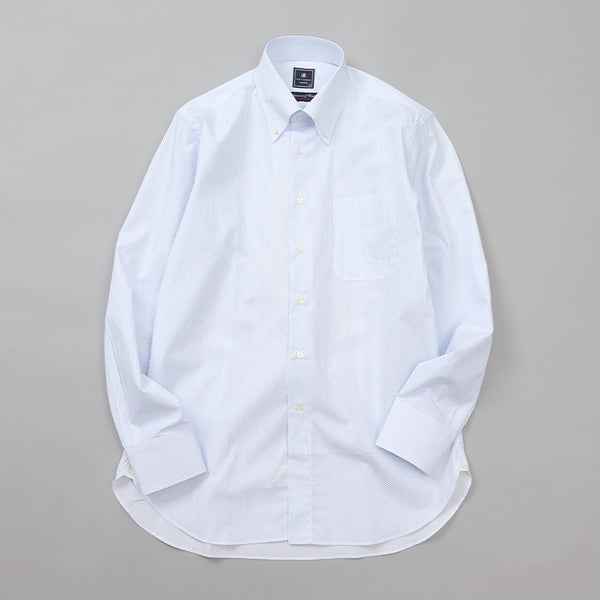 ANDREAZZA小紋ボタンダウンシャツ【Made in Japan】