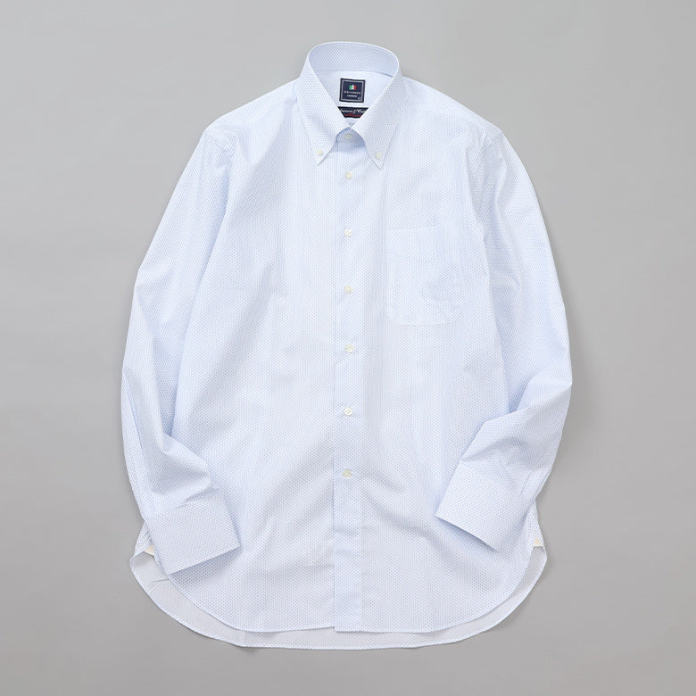 ANDREAZZA小紋ボタンダウンシャツ【Made in Japan】
