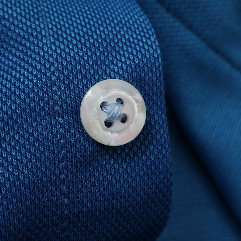 T/Cカノコ前開きポロシャツ【Made in Japan】