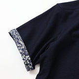 ハニカムボーダーショールポロシャツ【Made in Japan】