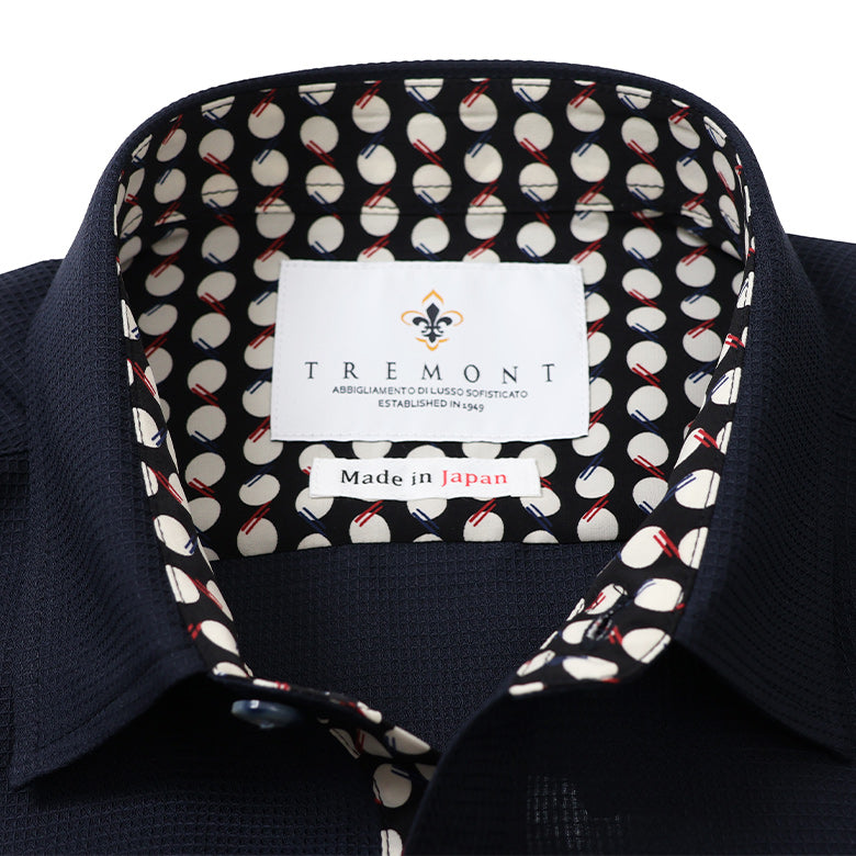 ハイツイストT/Cワッフルシャツ【Made in Japan】