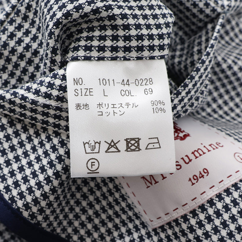 トラベルジャケットドビーチェック【Made in JAPAN】