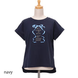 リボンプリントTシャツ