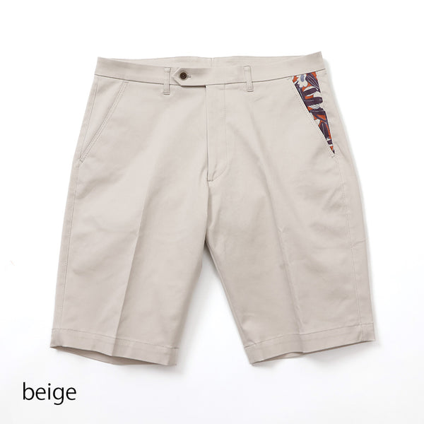 ROICA無地ストレッチショートパンツ【Made in Japan】