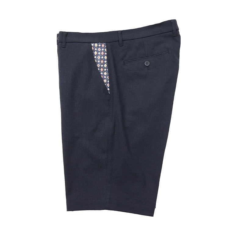 ドビーリネンストレッチショートパンツ【Made in Japan】