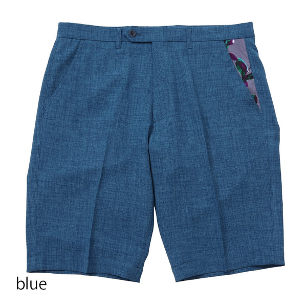 Reflax®リネンライクショートパンツ【Made in Japan】