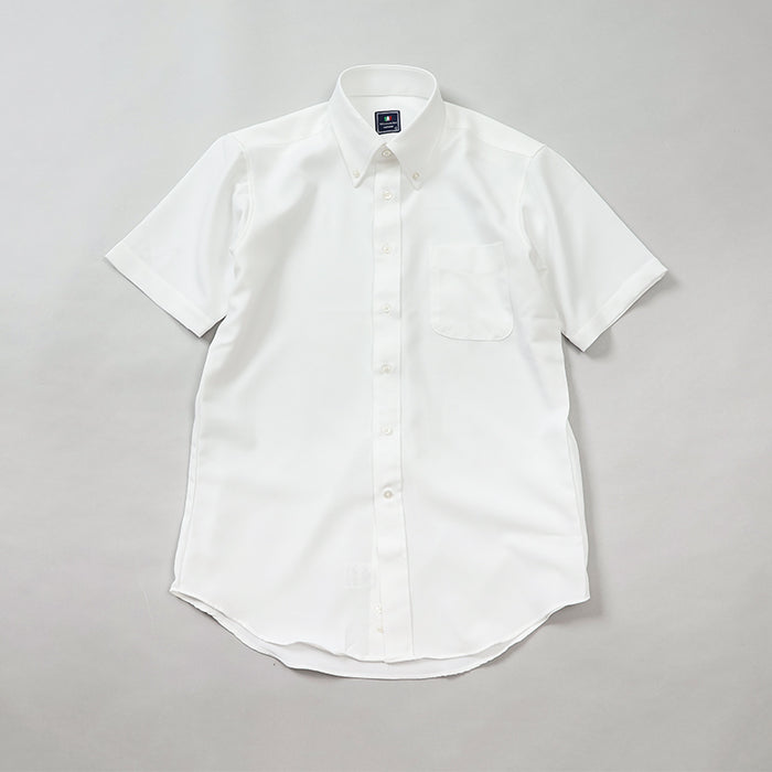 トロワッシャーノーアイロンボタンダウンシャツ【Made in Japan