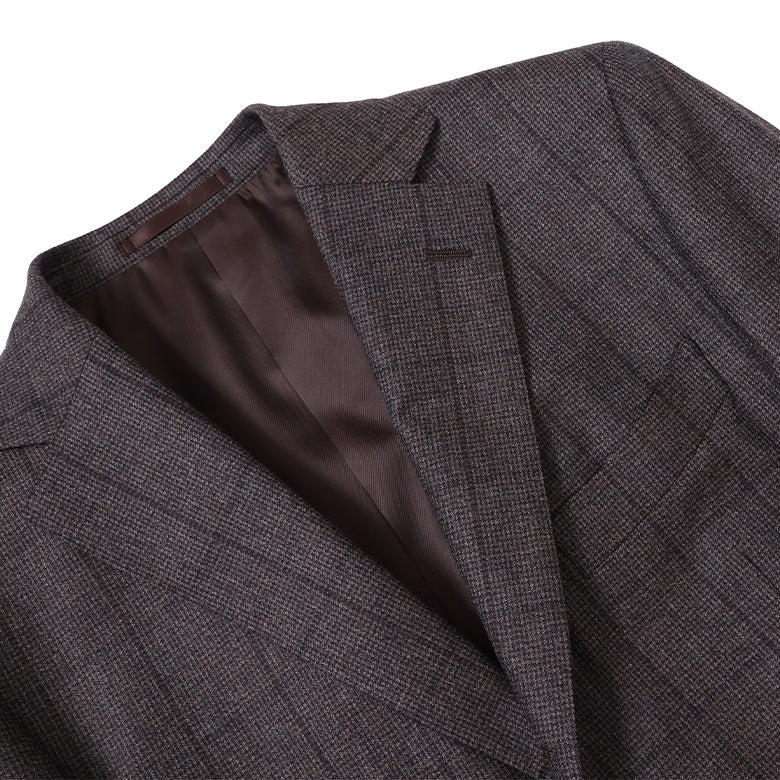 カノニコフランネル千鳥ペンスーツ【Made in Japan】