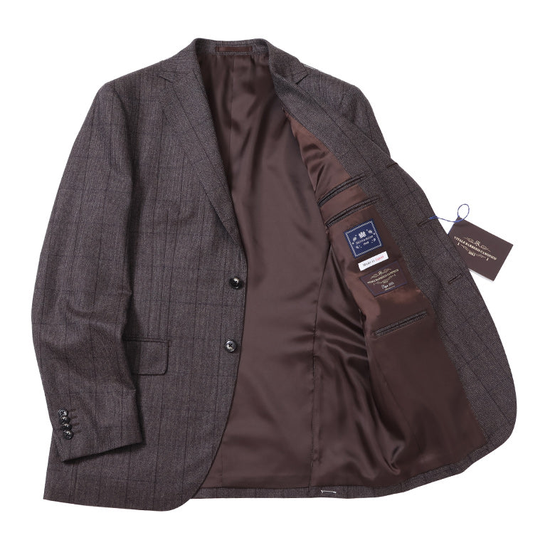 カノニコフランネル千鳥ペンスーツ【Made in Japan】