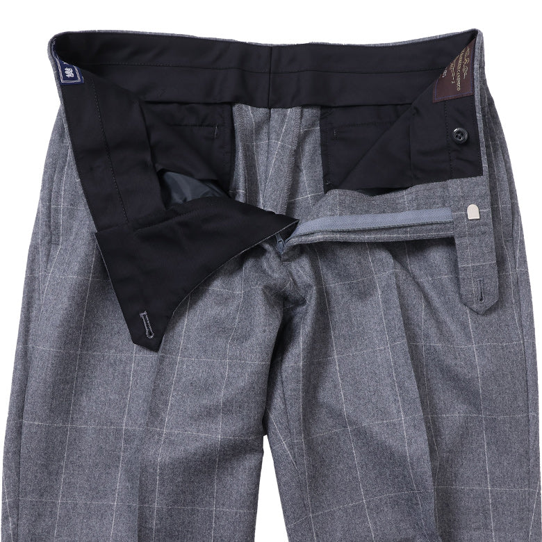 カノニコフランネルウィンドペンスーツ【Made in Japan】