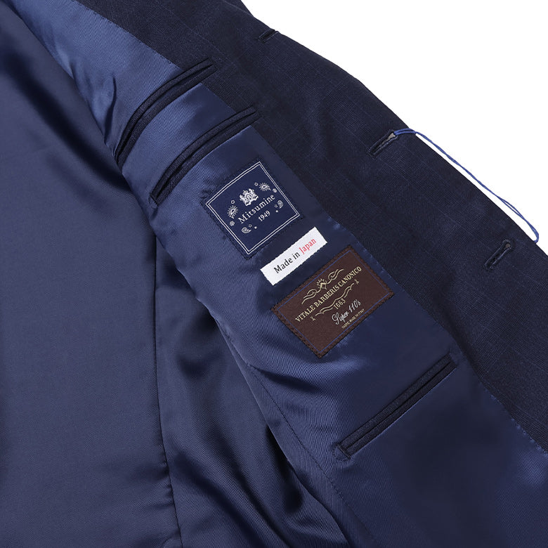 カノニコトーングレンチェックスーツ【Made in Japan】