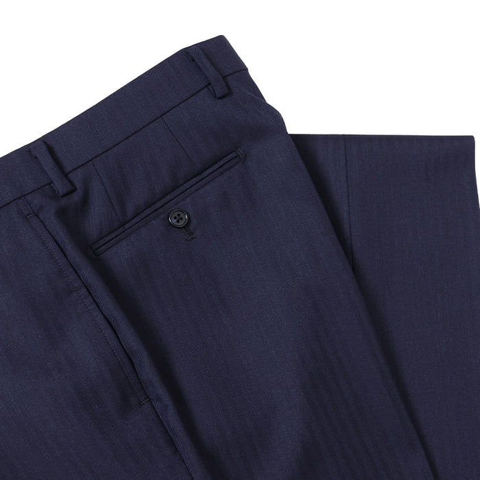 カノニコへリンボーン無地スーツ【Made in Japan】 – Mitsumine Online