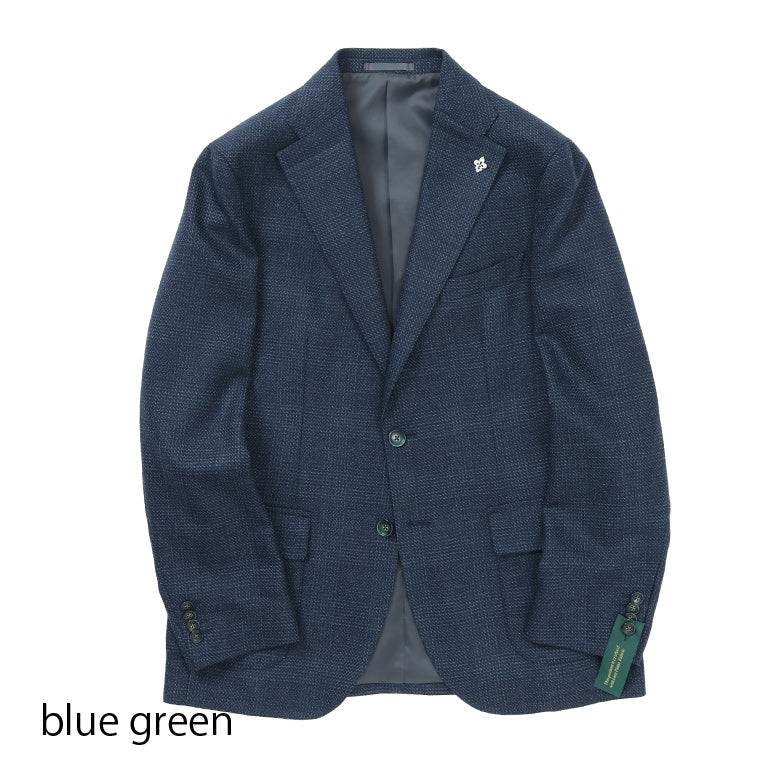 【Fly Jacket】ロロピアーナトーンチェックジャケット【Made in Japan】