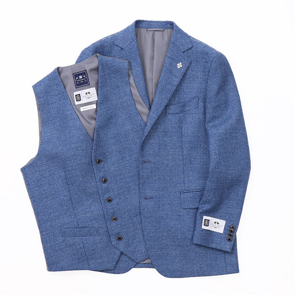 ROSS&SCOTTツイル無地ベスト【Made in Japan】
